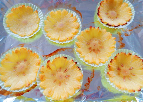 Làm mứt dứa sấy đẹp như hoa - 5