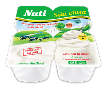 Sữa chua Nuti, giúp tăng cường sức đề kháng và tiêu hóa tốt - 1