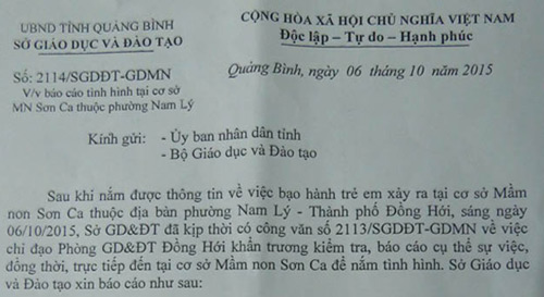 Người thân bé 15 tháng chưa tha thứ cho bảo mẫu bạo hành - 1