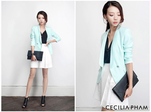 Nàng công sở đón đầu xu thế thời trang với Cecilia Phạm - 1
