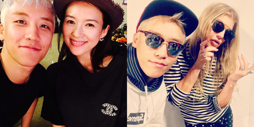 T.O.P khoe ảnh chụp cùng Chương Tử Di - 2