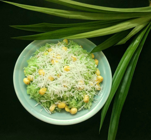 Xôi lá dứa hạt sen thơm ngon - 7