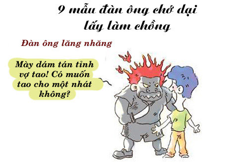 9 mẫu đàn ông chớ dại lấy làm chồng - 1
