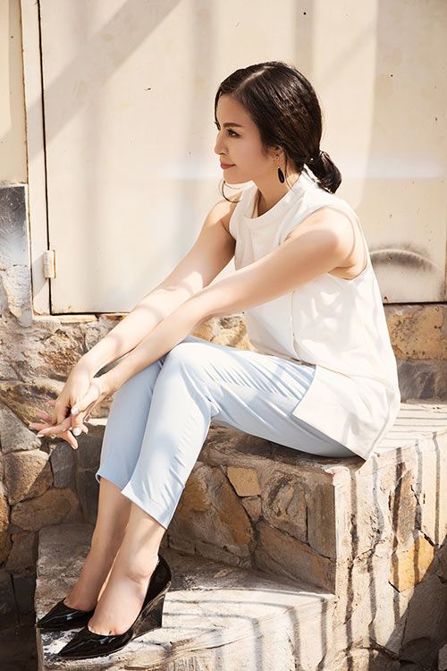 MC Thanh Mai xuống phố đẹp như gái đôi mươi - 10