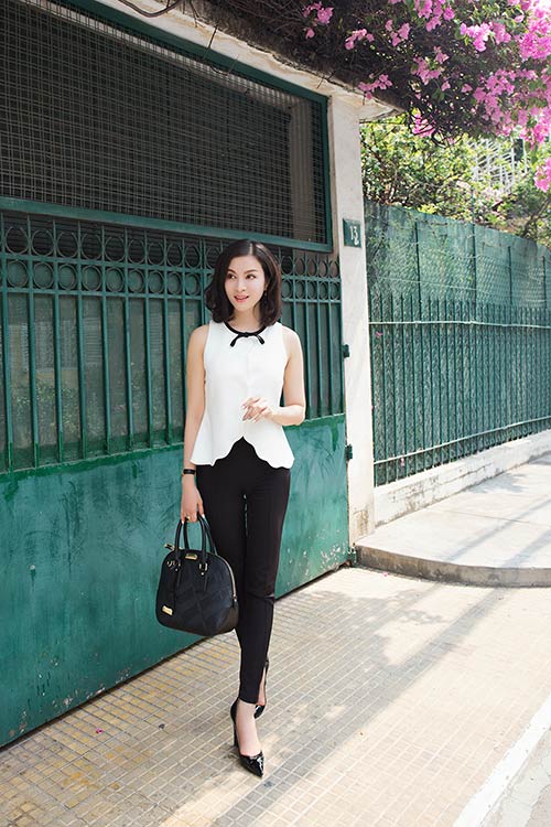MC Thanh Mai xuống phố đẹp như gái đôi mươi - 2