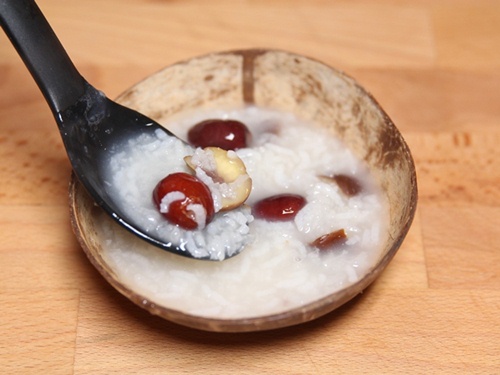 Cháo hạt dẻ đơn giản ngon miệng - 3