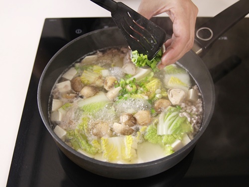 Miến nấu thịt, nấm rơm thơm ngon - 7