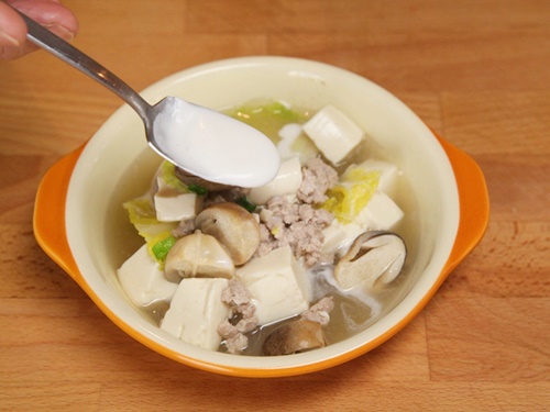 Miến nấu thịt, nấm rơm thơm ngon - 8