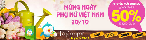 Khuyến mại combo đồ chơi giá sốc nhân ngày 20/10 - 1