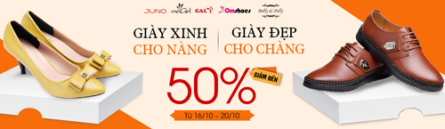 Bùng nổ khuyến mại 50% và tặng coupon 200.000đ dịp 20/10 - 5