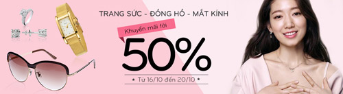 Bùng nổ khuyến mại 50% và tặng coupon 200.000đ dịp 20/10 - 6