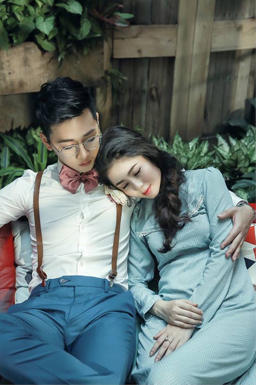 Ảnh cưới cặp đôi quot;hotboy yêu hotgirlquot; khiến dân mạng xuýt xoa - 1