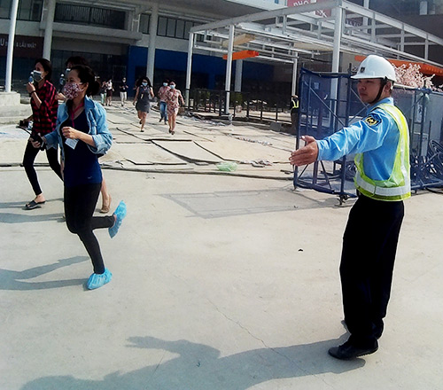 HN: Gần 600 người tham gia diễn tập phòng chống cháy nổ - 4