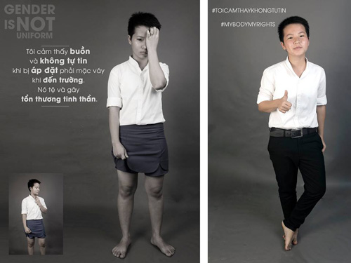 Ảnh đồng phục của nam sinh chuyển giới Việt gây xôn xao - 14