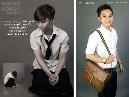 Ảnh đồng phục của nam sinh chuyển giới Việt gây xôn xao - 7