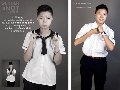 Ảnh đồng phục của nam sinh chuyển giới Việt gây xôn xao - 10