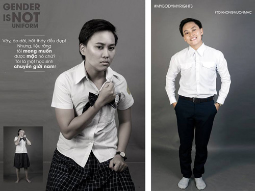 Ảnh đồng phục của nam sinh chuyển giới Việt gây xôn xao - 13