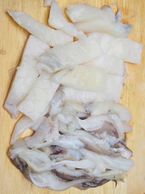 Đổi vị với mực xào hoa thiên lý - 2