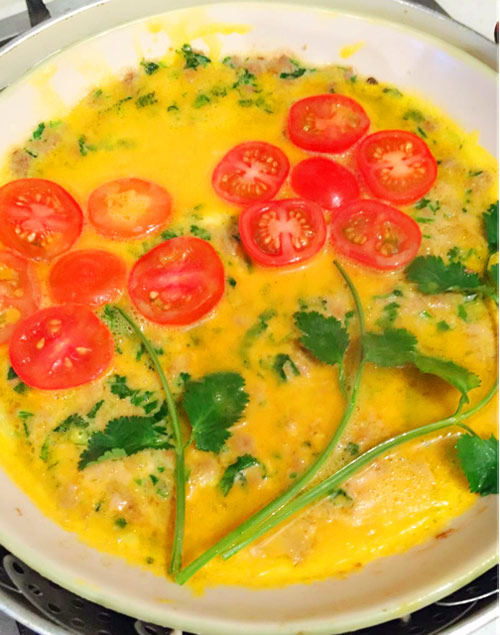 Trứng đúc thịt bò băm lạ miệng, ngon cơm - 3