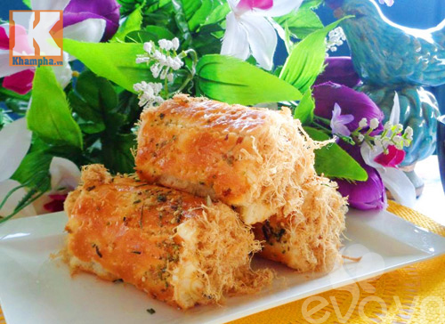Cách làm bánh mỳ cuộn ruốc kiểu Hồng Kông - 9