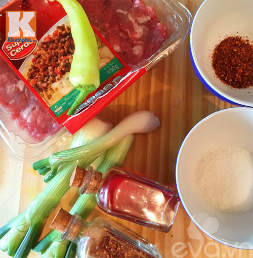 Thịt băm rang chua cay mặn ngọt - 1