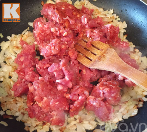 Thịt băm rang chua cay mặn ngọt - 4