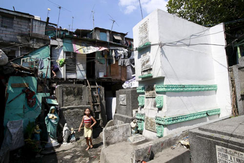 Ảnh: Nơi người sống quot;ăn ởquot; cùng người chết ở Philippines - 2