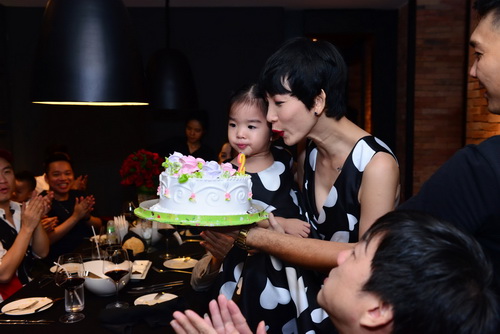 Con gái Xuân Lan đáng yêu mừng sinh nhật 3 tuổi - 5