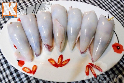 Mực nhồi thịt chiên vàng đầy hấp dẫn - 3