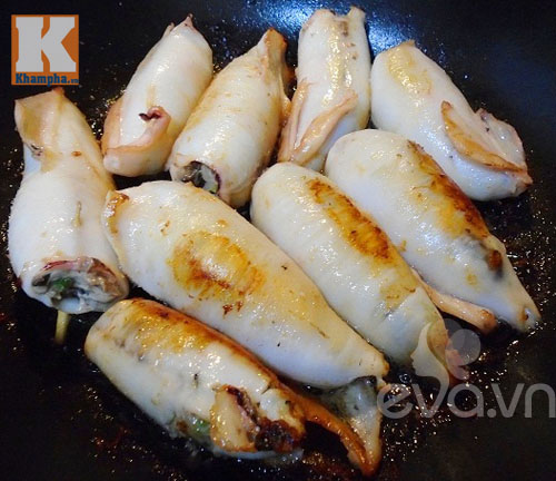 Mực nhồi thịt chiên vàng đầy hấp dẫn - 5