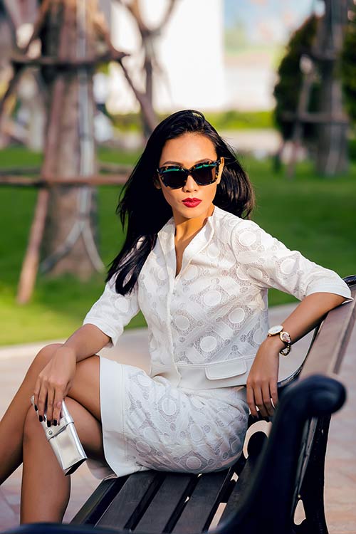 quot;Chân dàiquot; Diệu Huyền, Trang Lạ cá tính trên phố - 8