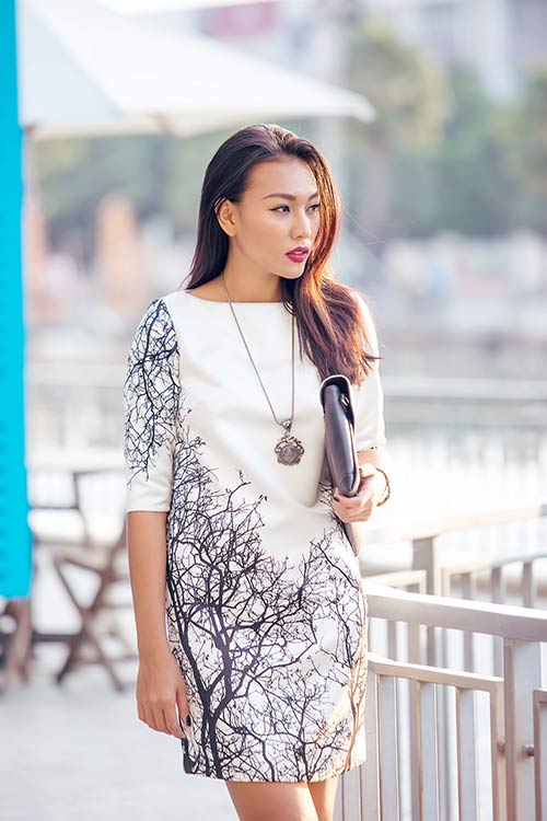 quot;Chân dàiquot; Diệu Huyền, Trang Lạ cá tính trên phố - 7