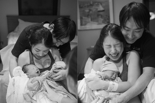 Bộ ảnh đẻ thường dưới nước nhẹ như không của mẹ Nhật - 10