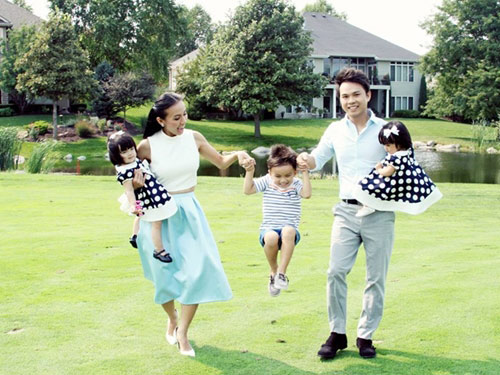 Top 5 quot;gái ba conquot; đảm đang của showbiz Việt - 5