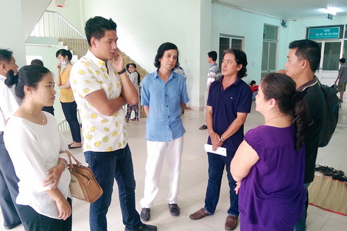 Bình Minh động viên người nhà diễn viên Nguyễn Hoàng - 7