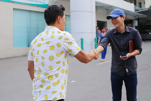 Bình Minh động viên người nhà diễn viên Nguyễn Hoàng - 4