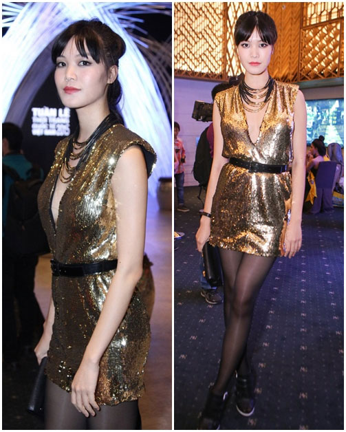 Phong cách quot;xuống cấpquot; khó hiểu của HH Thùy Dung - 1