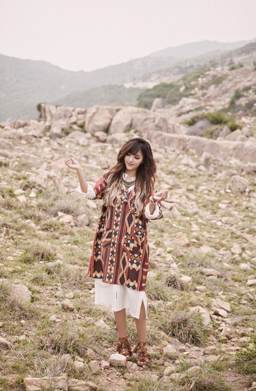 Bích Phương Idol hóa quot;cô gái chăn cừuquot; xinh đẹp - 7