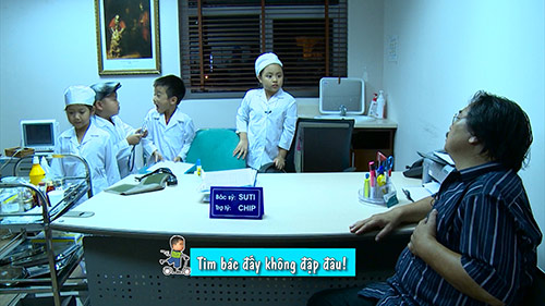 Tập 22 Bố ơi: Cười bò với màn khám bệnh quot;tim không đậpquot; của Bi Béo - 7