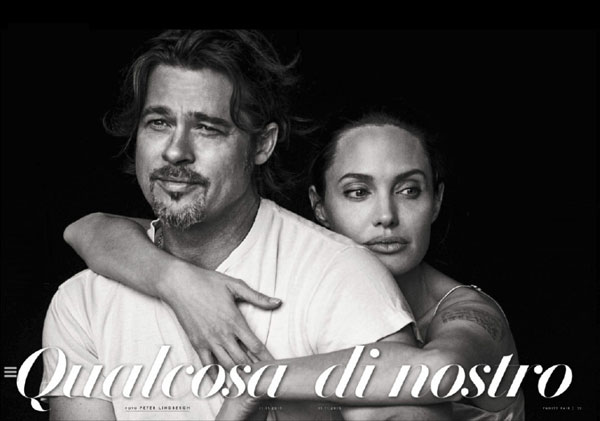 Angelina Jolie nô đùa, nghịch ngợm bên Brad Pitt - 7