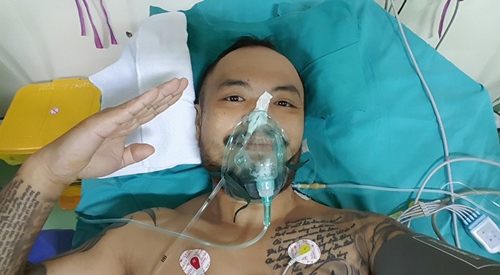 Trần Lập cười tươi, đăng ảnh sau ca mổ ung thư - 1