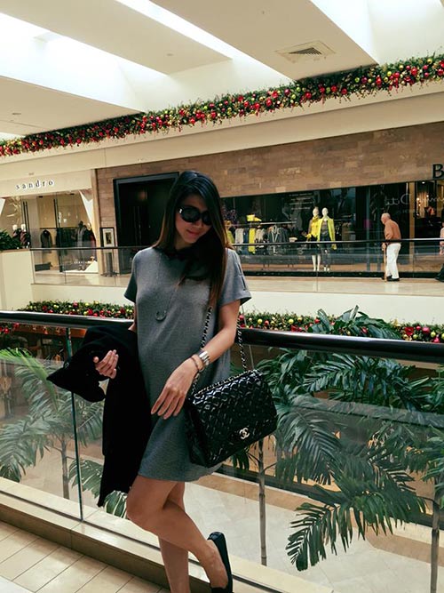 Ngọc Quyên mang bầu 8 tháng vẫn xinh lung linh - 3