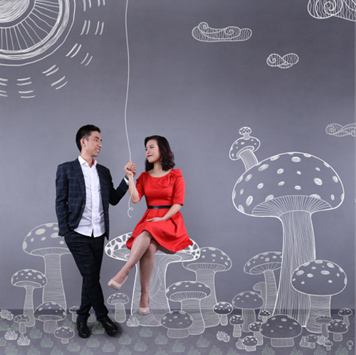 Ảnh cưới cực nhắng theo phong cách “chém hoa quả” - 14