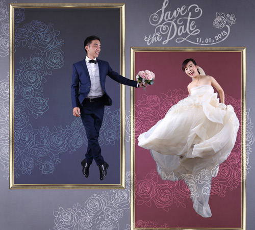 Ảnh cưới cực nhắng theo phong cách “chém hoa quả” - 1