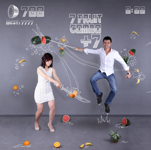 Ảnh cưới cực nhắng theo phong cách “chém hoa quả” - 8