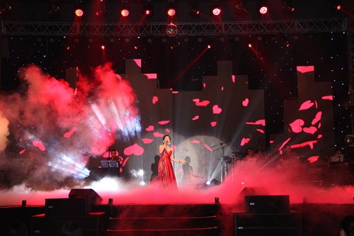 Lệ Quyên tay trong tay Quang Lê trên sân khấu - 16