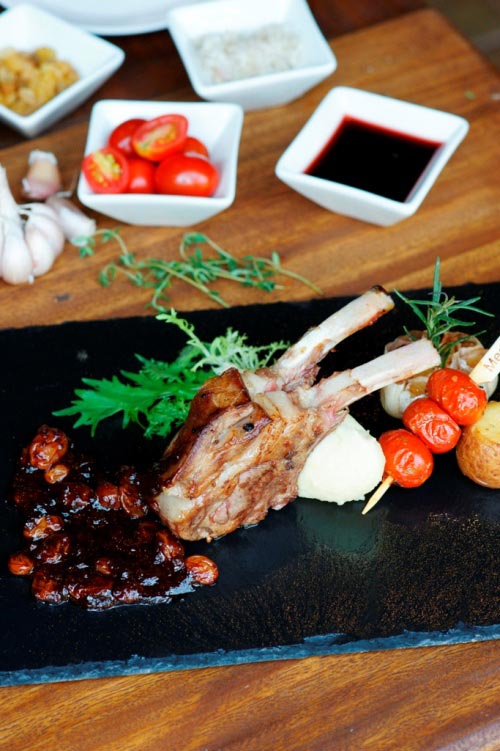 Sườn cừu nướng sốt nho và rượu vang - 4
