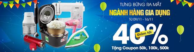 Deca tưng bừng giảm giá 40% mừng sự kiện ra mắt ngành hàng gia dụng - 1