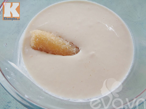 Bánh cốm dừa bọc chuối chiên nóng hổi - 8