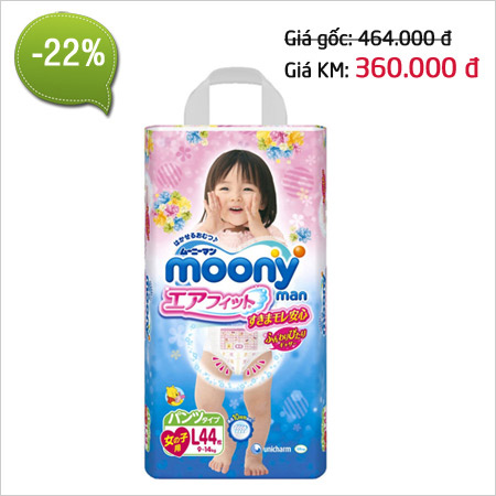 Giảm giá trên 20% tã Nhật Merries, Moony - 9